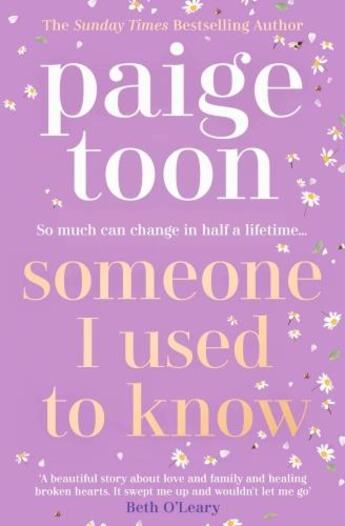 Couverture du livre « SOMEONE I USED TO KNOW » de Paige Toon aux éditions Simon & Schuster