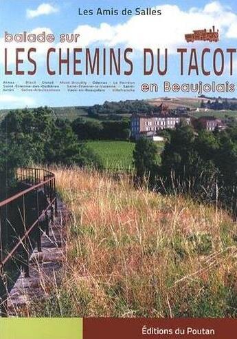 Couverture du livre « Balade sur les chemins du Tacot en Beaujolais » de  aux éditions Editions Du Poutan