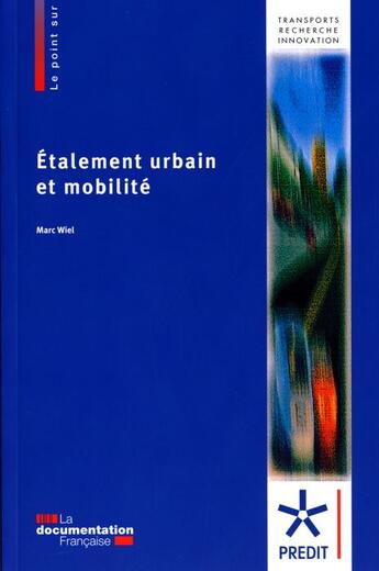Couverture du livre « Étalement urbain et mobilité » de  aux éditions Documentation Francaise
