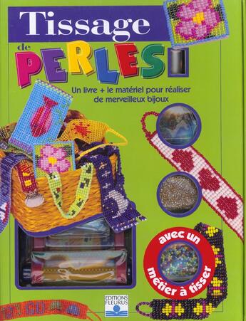 Couverture du livre « Kit tissage de perles » de Hooghe/Seret aux éditions Fleurus