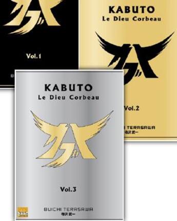 Couverture du livre « Kabuto : le dieu Corbeau : coffret Tomes 1 à 3 » de Buichi Terasawa aux éditions Taifu Comics