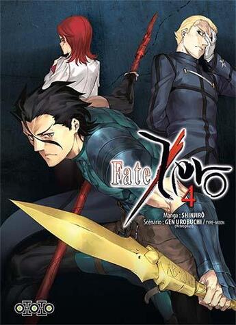 Couverture du livre « Fate/Zero Tome 4 » de Gen Urobuchi et Type-Moon et Shinjiro aux éditions Ototo