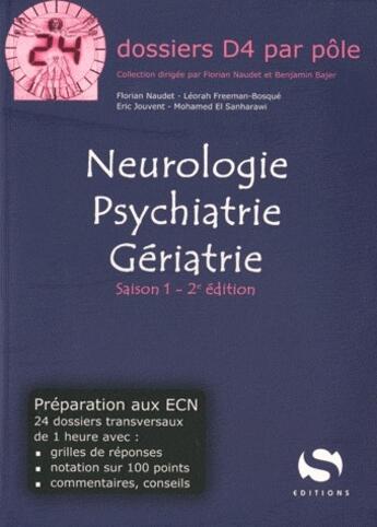Couverture du livre « Neurologie, psychiatrie, gériatrie t.1 (2e édition) » de  aux éditions Medxls