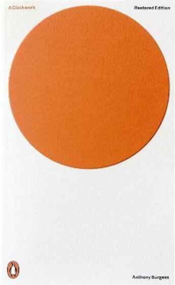 Couverture du livre « Anthony burgess a clockwork orange » de Burgess Anthony aux éditions Penguin Uk