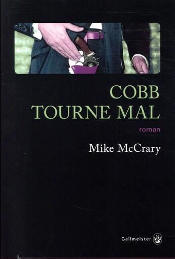 Couverture du livre « Cobb tourne mal » de Mike Mccrary aux éditions Gallmeister
