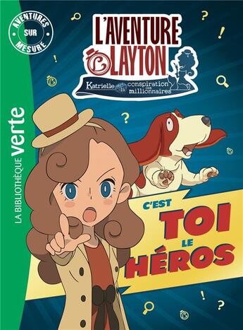 Couverture du livre « Lady Layton ; aventures sur mesure XXL » de  aux éditions Hachette Jeunesse