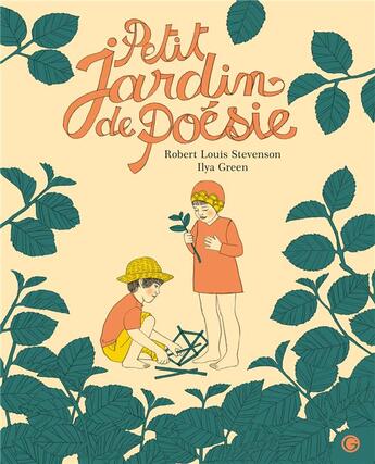 Couverture du livre « Petit jardin de poésie » de Robert Louis Stevenson et Ilya Green aux éditions Grasset Jeunesse