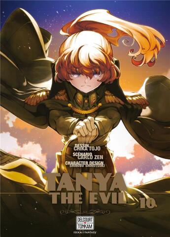 Couverture du livre « Tanya the evil Tome 10 » de Carlo Zen et Chika Tojo et Shinobu Shinotsuki aux éditions Delcourt