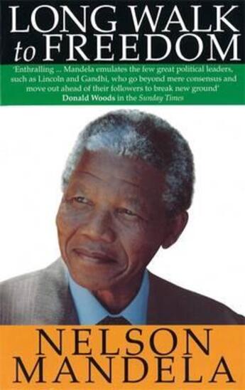 Couverture du livre « Long walk to freedom » de Nelson Mandela aux éditions Abacus