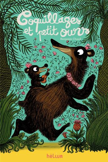 Couverture du livre « Coquillages et petit ours » de Benjamin Chaud aux éditions Helium