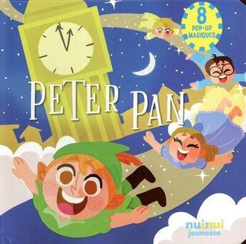 Couverture du livre « Contes en pop-up - peter pan » de Carolina Zanotti aux éditions Nuinui Jeunesse