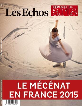 Couverture du livre « Le Mecenat En France 2015 » de Connaissance Ar aux éditions Connaissance Des Arts