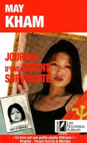 Couverture du livre « Journal d'une survivante » de May Kham aux éditions Les Nouveaux Auteurs
