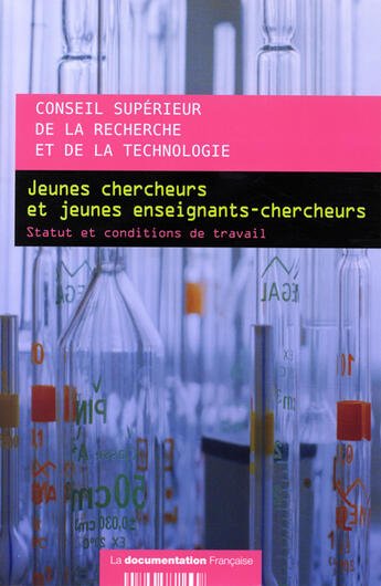 Couverture du livre « Les jeunes chercheurs et les jeunes enseignants-chercheurs » de  aux éditions Documentation Francaise
