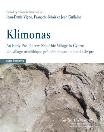 Couverture du livre « Klimonas » de Jean Guilaine et Francois Briois aux éditions Cnrs