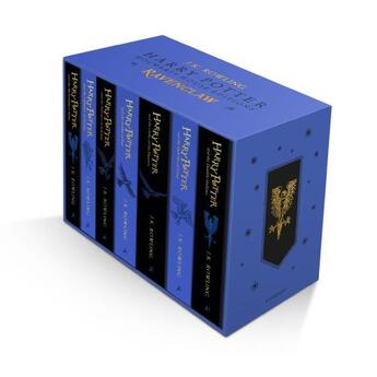 Couverture du livre « HARRY POTTER RAWENCLAW HOUSE EDITIONS - PAPERBACK BOX SET » de J. K. Rowling aux éditions Bloomsbury