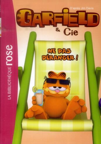 Couverture du livre « Garfield t.14 ; ne pas déranger ! » de  aux éditions Hachette Jeunesse