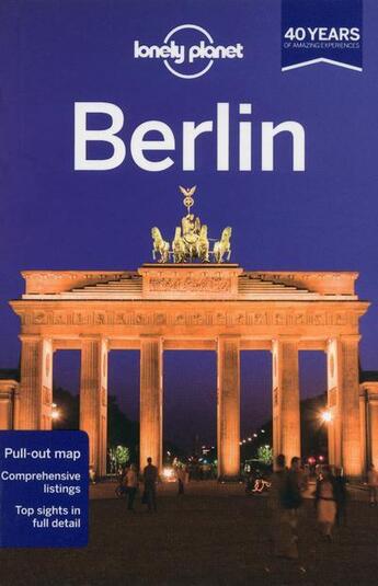 Couverture du livre « Berlin (8e édition) » de Andrea Schulte-Peevers aux éditions Lonely Planet France
