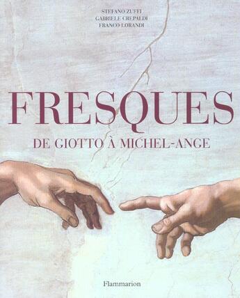 Couverture du livre « Fresques ; de Giotto à Michel-Ange » de Lorandi/Crepaldi aux éditions Flammarion