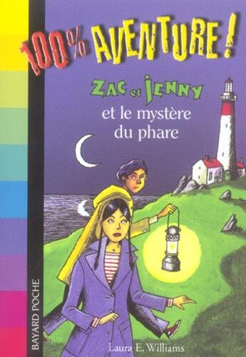 Couverture du livre « Zac et Jenny ; le mystère de la pension du phare » de Laura E. Williams aux éditions Bayard Jeunesse