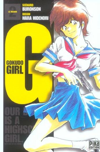 Couverture du livre « G.gokudo girl Tome 2 » de Hara et Buronson aux éditions Pika