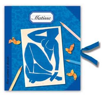 Couverture du livre « My portfolio Matisse » de Raphaelle Aubert aux éditions Au Clair De Ma Plume