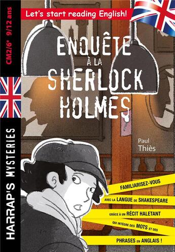 Couverture du livre « Enquête à la Sherlock holmes » de Paul Thies aux éditions Harrap's