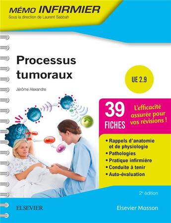 Couverture du livre « Processus tumoraux » de Jerome Alexandre aux éditions Elsevier-masson