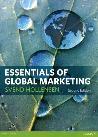 Couverture du livre « Essentials of global marketing (2e édition) » de Svend Hollensen aux éditions 