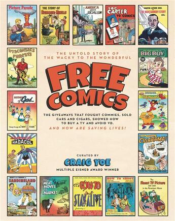 Couverture du livre « Free comics » de Yoe Craig aux éditions Random House Us