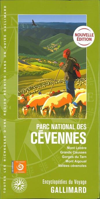 Couverture du livre « Parc national des Cévennes (édition 2019) » de Collectif Gallimard aux éditions Gallimard-loisirs