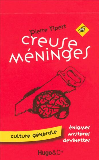 Couverture du livre « Creuse méninges t.1 » de Pierre Ripert aux éditions Hugo Image