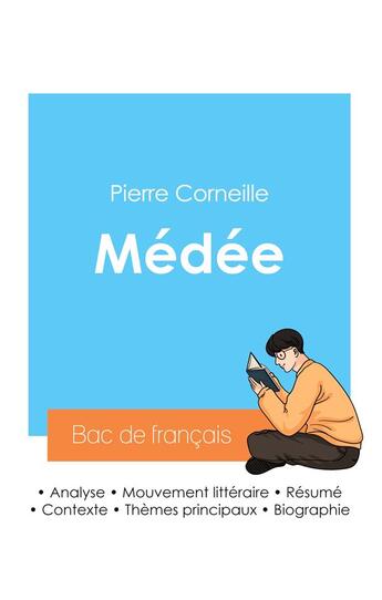 Couverture du livre « Réussir son Bac de français 2024 : Analyse de Médée de Corneille » de Pierre Corneille aux éditions Bac De Francais