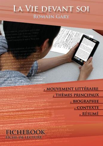 Couverture du livre « Fiche de lecture La Vie devant soi » de Romain Gary aux éditions Les Editions De L'ebook Malin