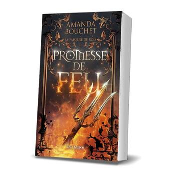 Couverture du livre « La faiseuse de roi Tome 1 : Promesse de feu » de Amanda Bouchet aux éditions Mxm Bookmark