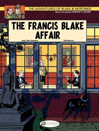 Couverture du livre « The Francis Blake Affair » de Jean Van Hamme et Ted Benoit aux éditions Cinebook