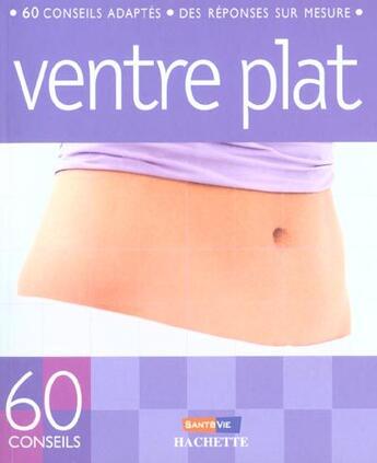 Couverture du livre « Ventre plat » de Anne Dufour aux éditions Hachette Pratique