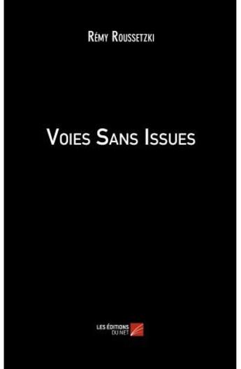 Couverture du livre « Voies sans issues » de Remy Roussetzki aux éditions Editions Du Net