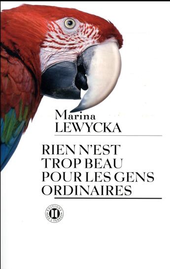 Couverture du livre « Rien n'est trop beau pour les gens ordinaires » de Marina Lewycka aux éditions Des Deux Terres