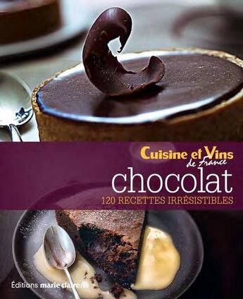 Couverture du livre « Chocolat » de Valentine Tibere aux éditions Marie-claire