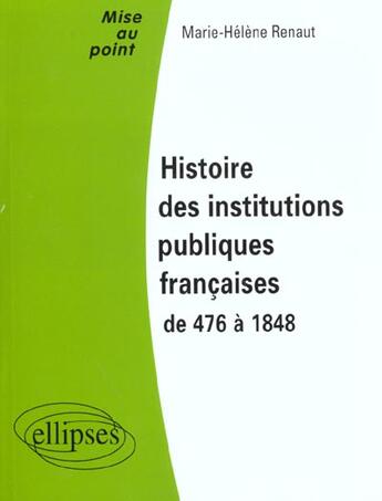 Couverture du livre « =>nouv.ed.9782729832452/renhi2 » de Renaut aux éditions Ellipses