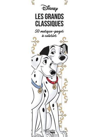 Couverture du livre « Marque-pages disney grands classiques » de Jean-Luc Guerin aux éditions Hachette Pratique