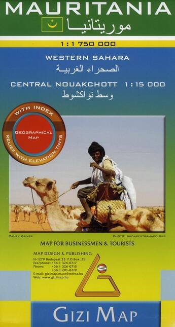 Couverture du livre « Mauritania » de  aux éditions Gizimap