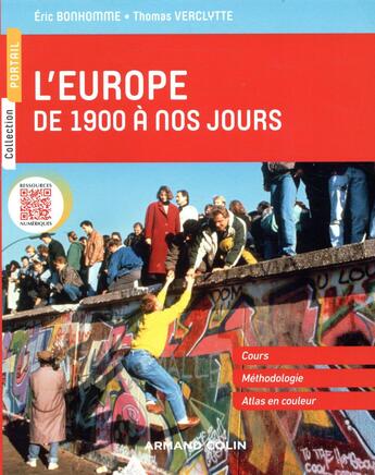 Couverture du livre « L'Europe au XXe siècle » de Eric Bonhomme et Thomas Verclytte aux éditions Armand Colin