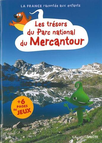 Couverture du livre « Les trésors du parc national du Mercantour » de  aux éditions La Petite Boite
