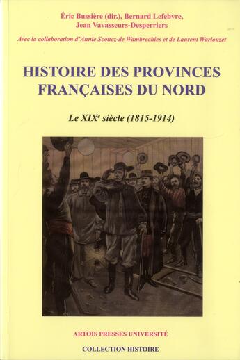 Couverture du livre « Histoire des provinces francaises du nord t5 » de  aux éditions Pu D'artois