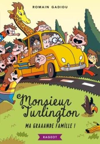 Couverture du livre « Monsieur Turlington » de Gadiou/Demore aux éditions Rageot