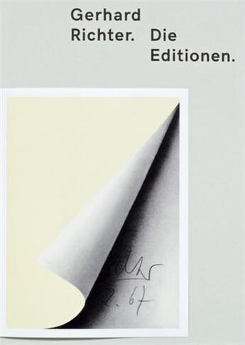 Couverture du livre « Gerhard richter die editionen /allemand » de Gerhard Richter aux éditions Steidl