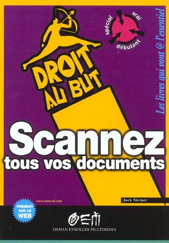 Couverture du livre « Votre Scanner ; Choix Installation Et Retouche D'Images » de Lilen Henri aux éditions Osman Eyrolles Multimedia