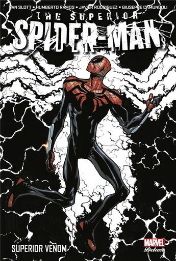 Couverture du livre « The superior Spider-Man t.3 : superior Venom » de Dan Slott et Humberto Ramos et Guiseppe Camuncoli aux éditions Panini